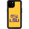 LSU Tiger Eye Logo Yellow iPhone 15 Plus Waterproof Case